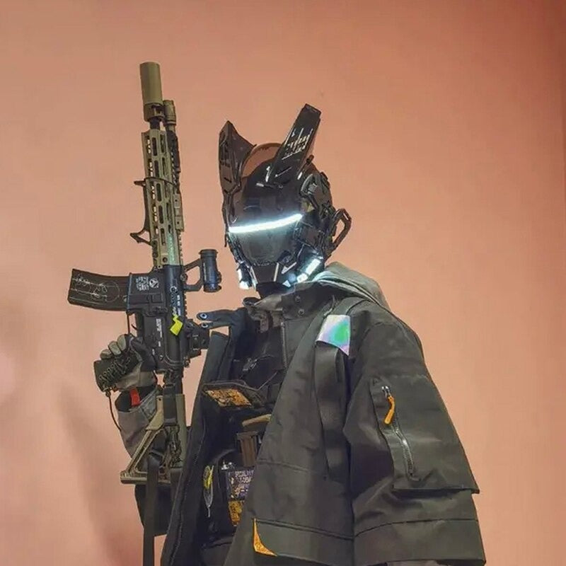HELM-05 — Neon Rider Helmet