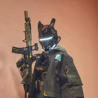 HELM-05 — Neon Rider Helmet