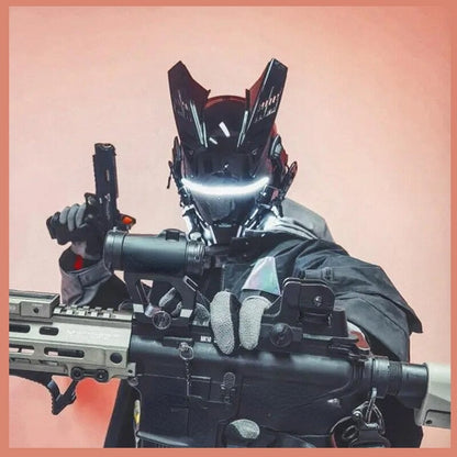 HELM-05 — Neon Rider Helmet