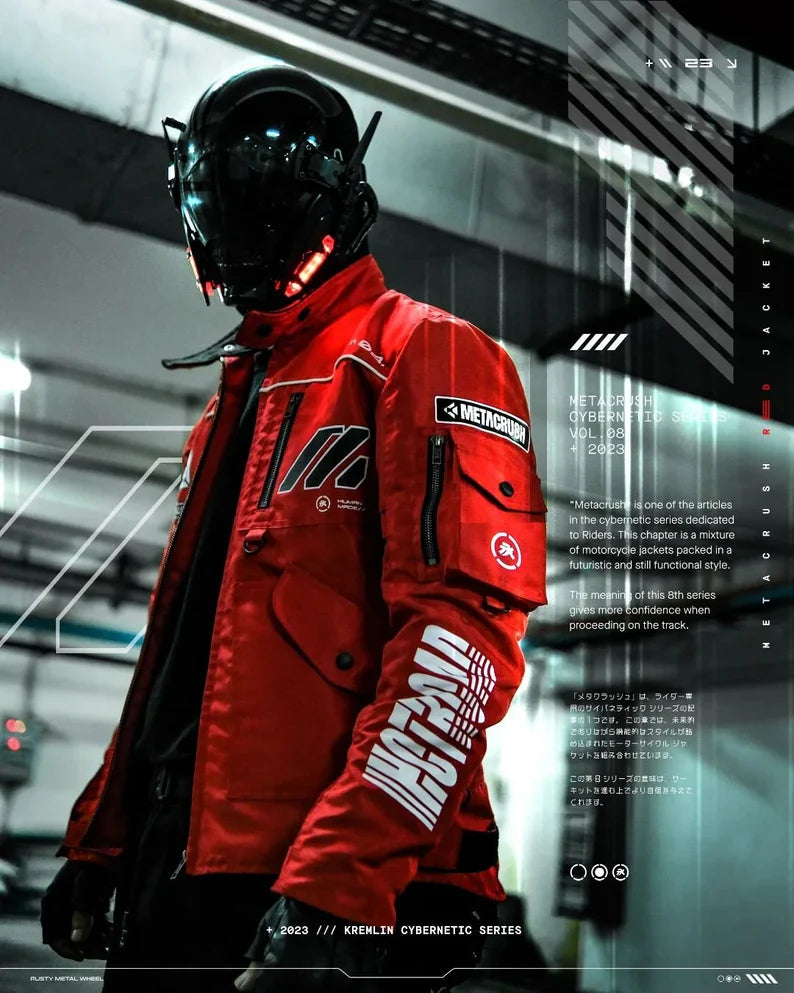CHASSIS-03 — Crimson Ops Jacket