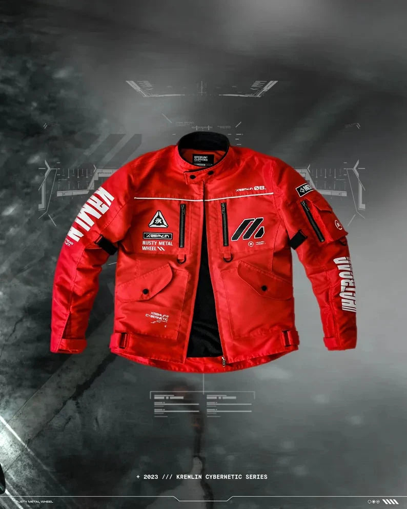 CHASSIS-03 — Crimson Ops Jacket