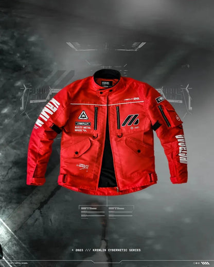 CHASSIS-03 — Crimson Ops Jacket