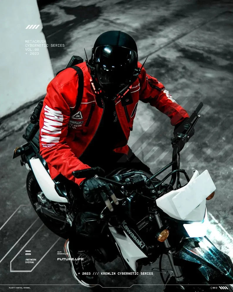 CHASSIS-03 — Crimson Ops Jacket