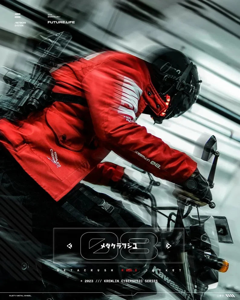 CHASSIS-03 — Crimson Ops Jacket