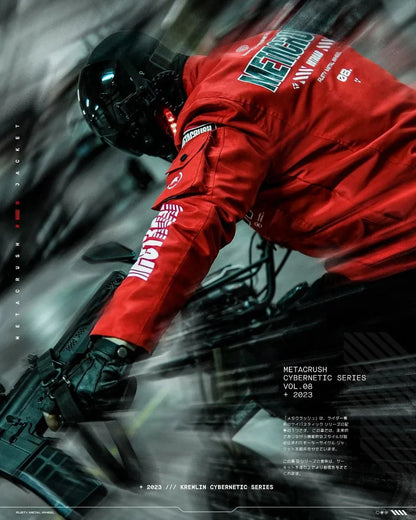 CHASSIS-03 — Crimson Ops Jacket