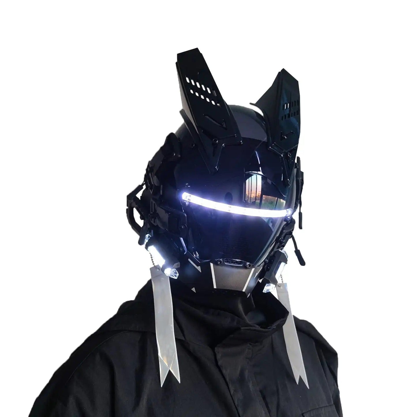HELM-05 — Neon Rider Helmet