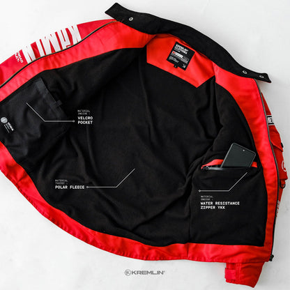 CHASSIS-03 — Crimson Ops Jacket